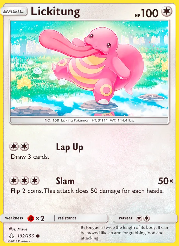 102 Lickitung – Ultra Prism