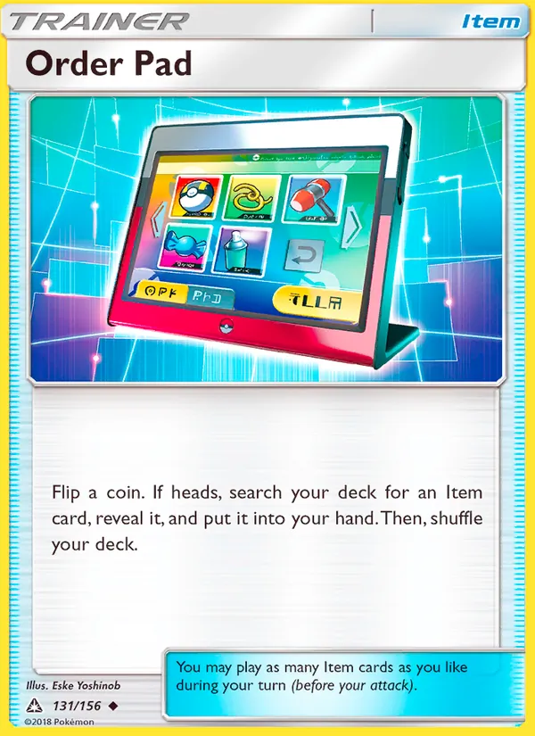 131 Order Pad – Ultra Prism