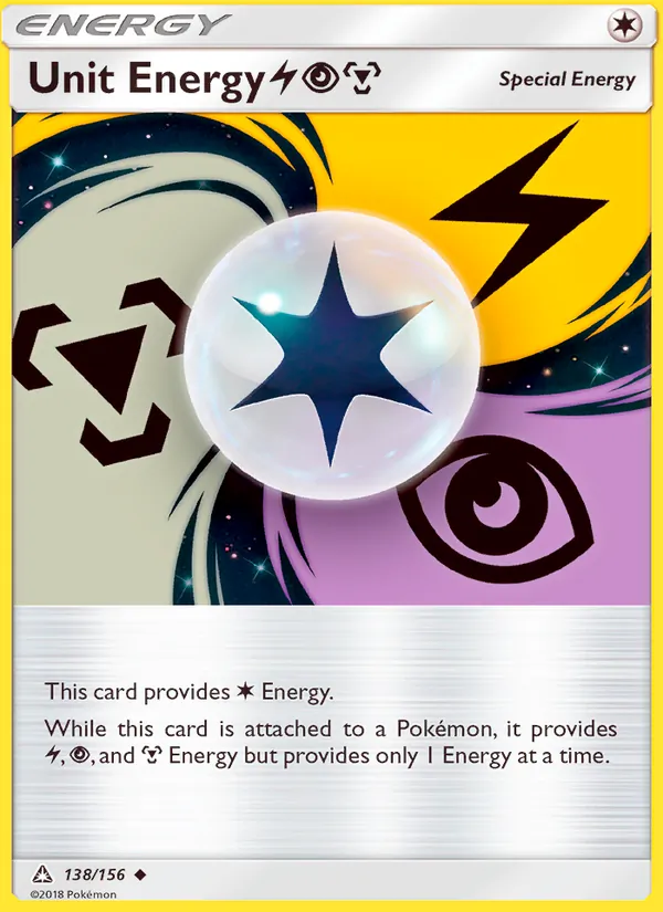 138 Unit Energy LightningPsychicMetal – Ultra Prism