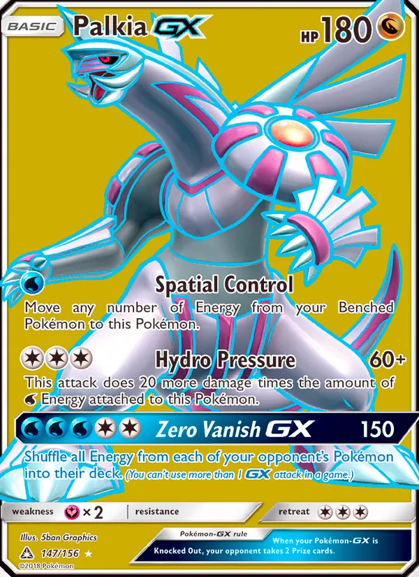 147 Palkia GX – Ultra Prism