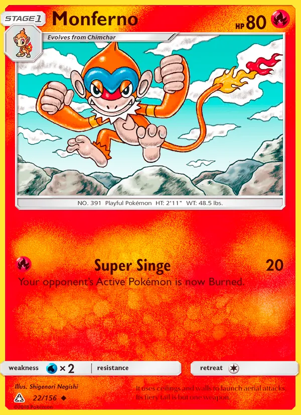 22 Monferno – Ultra Prism