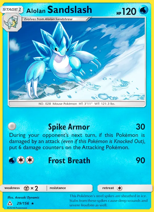 29 Alolan Sandslash – Ultra Prism