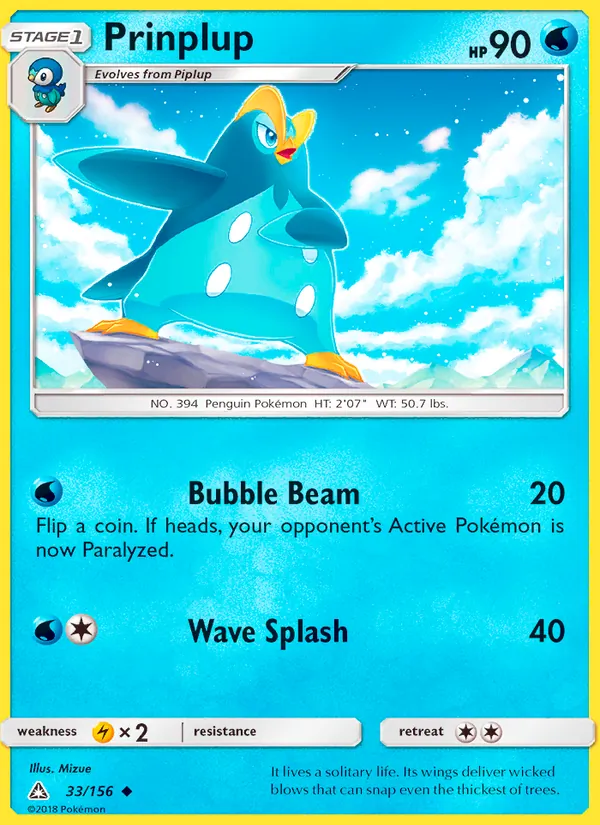 33 Prinplup – Ultra Prism