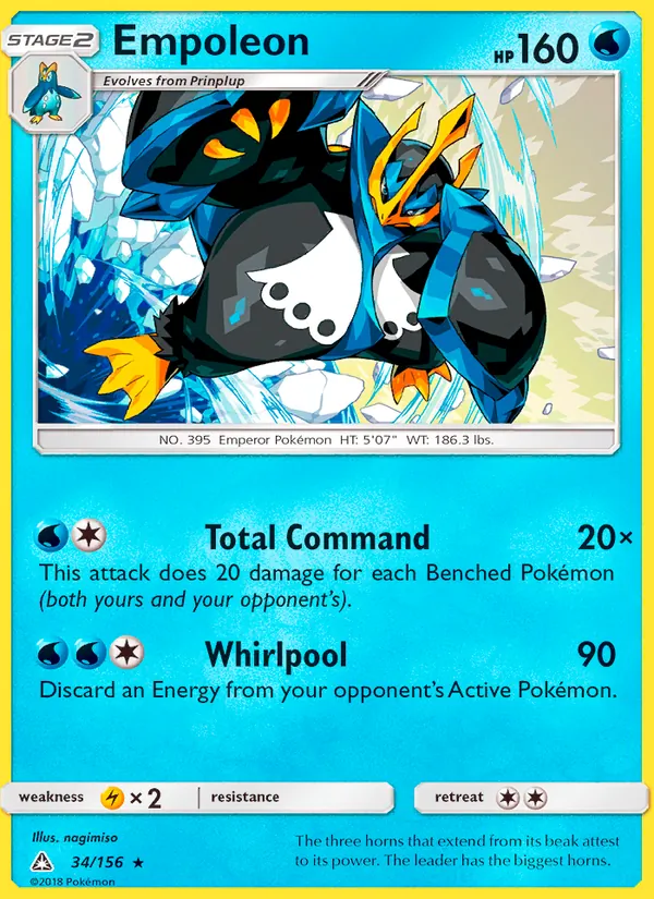 34 Empoleon – Ultra Prism