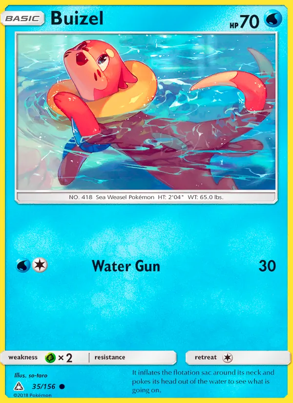 35 Buizel – Ultra Prism