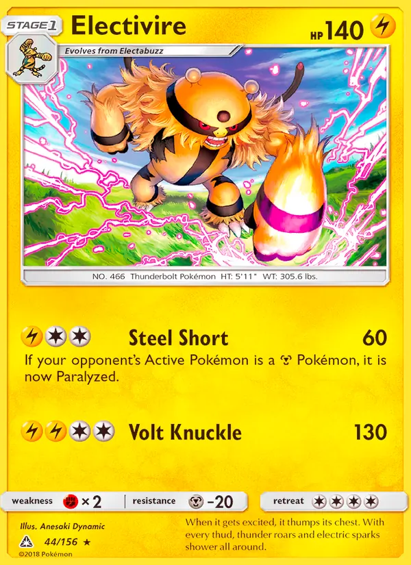 44 Electivire – Ultra Prism