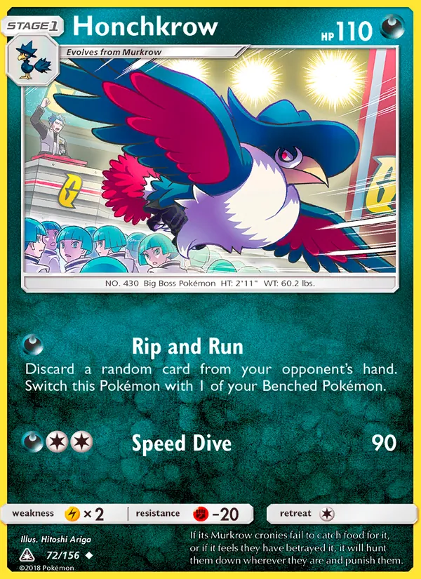 72 Honchkrow – Ultra Prism
