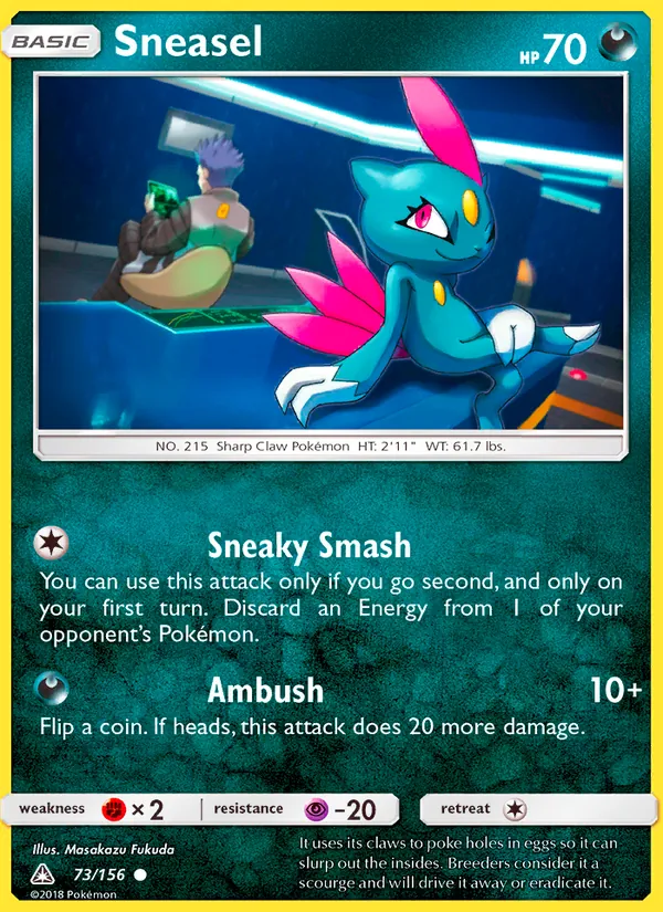 73 Sneasel – Ultra Prism