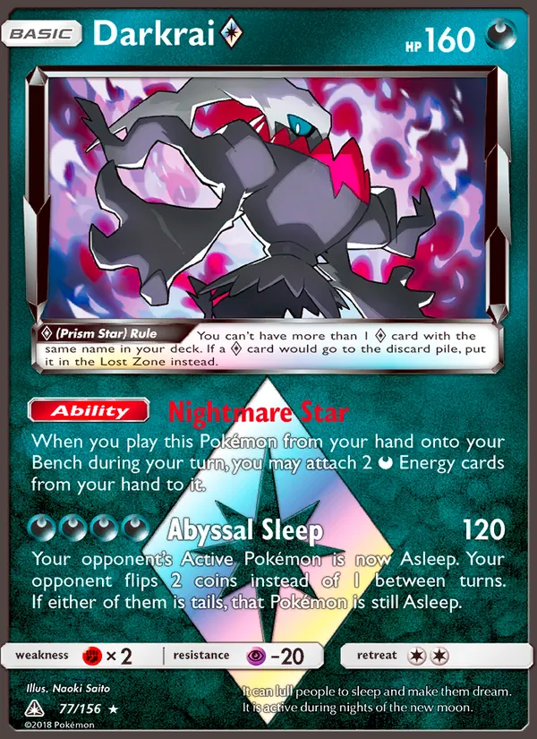 77 Darkrai ◇ – Ultra Prism