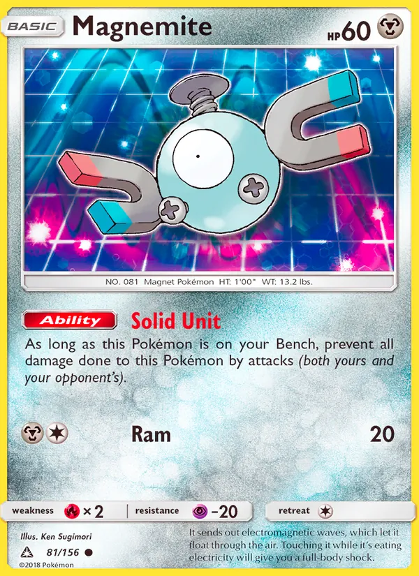 81 Magnemite – Ultra Prism