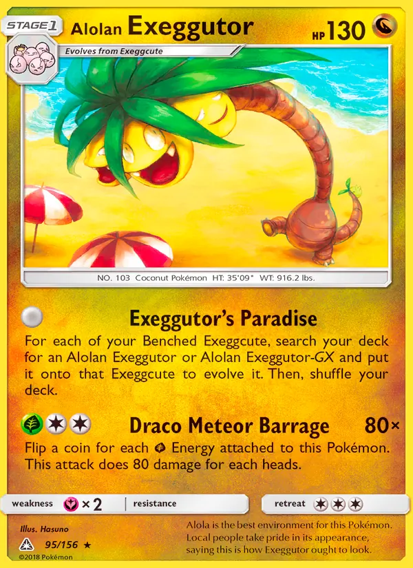 95 Alolan Exeggutor – Ultra Prism