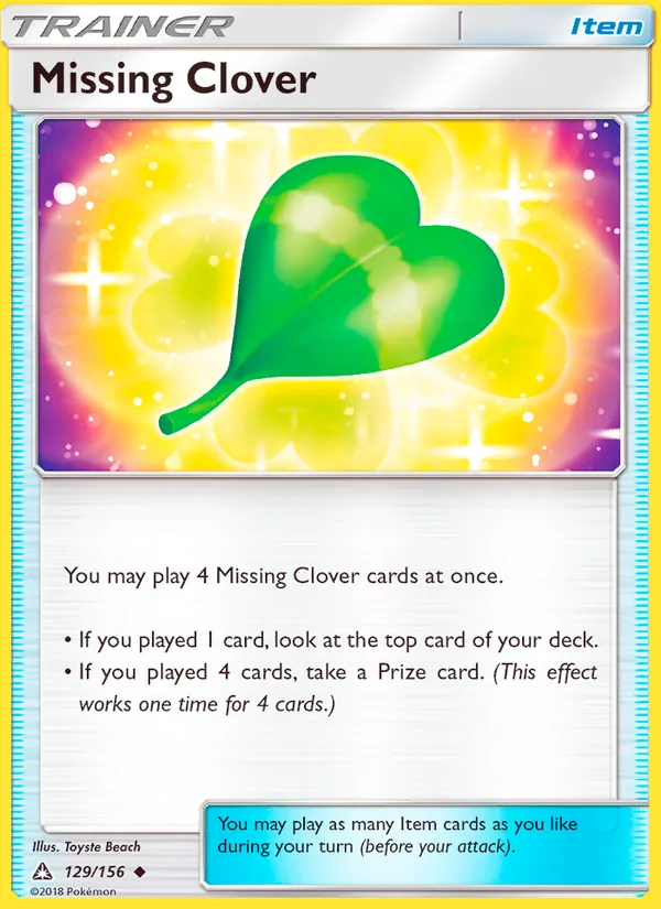 129-RH Missing Clover – Ultra Prism