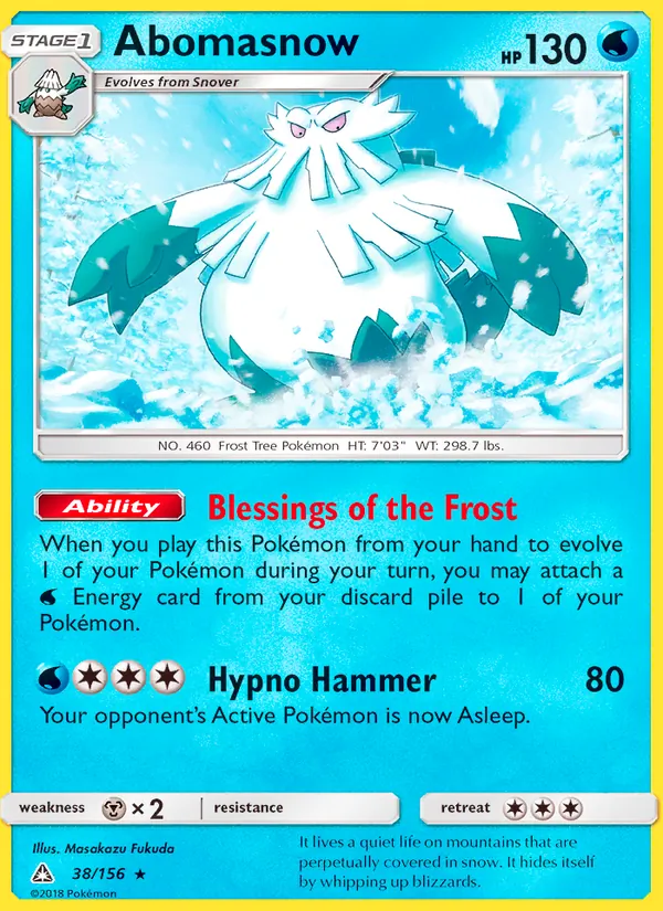 38-RH Abomasnow – Ultra Prism