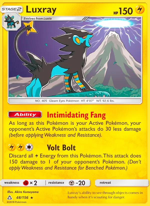 48-RH Luxray – Ultra Prism
