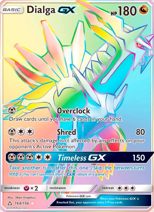 164 Dialga GX – Ultra Prism