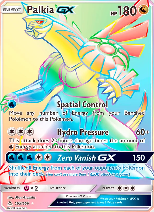 165 Palkia GX – Ultra Prism