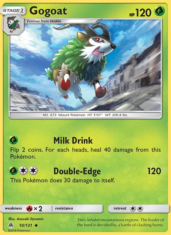 10 Gogoat – Forbidden Light