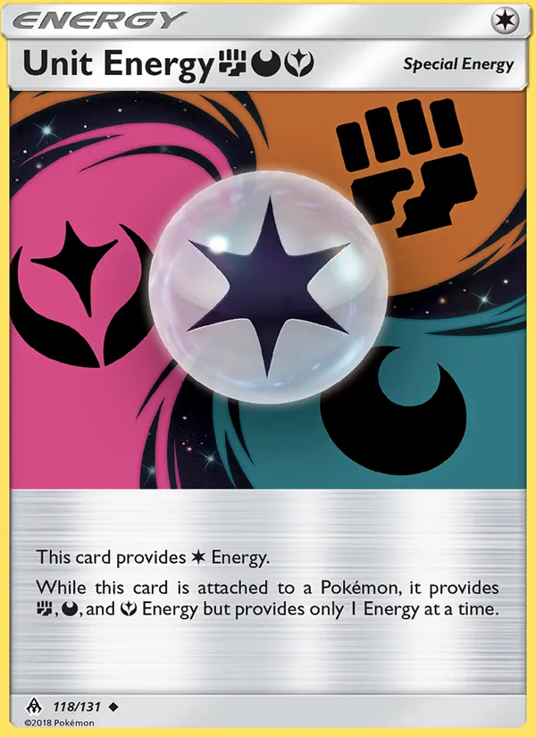 118 Unit Energy FightingDarknessFairy – Forbidden Light