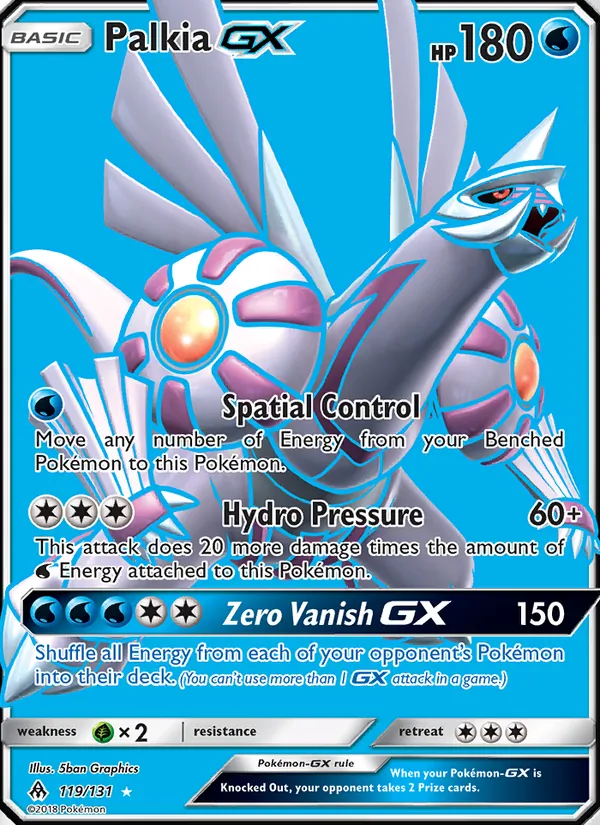 119 Palkia GX – Forbidden Light