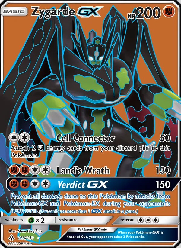 123 Zygarde GX – Forbidden Light