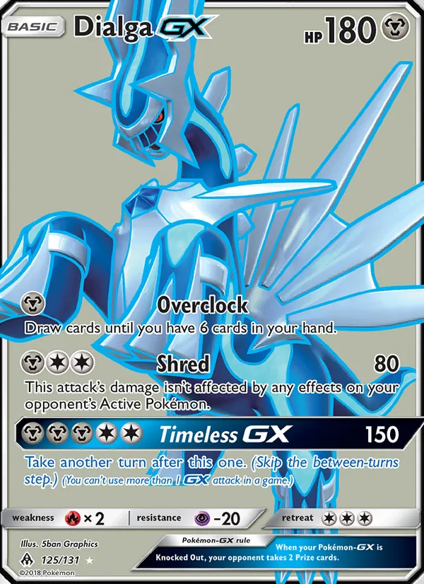 125 Dialga GX – Forbidden Light