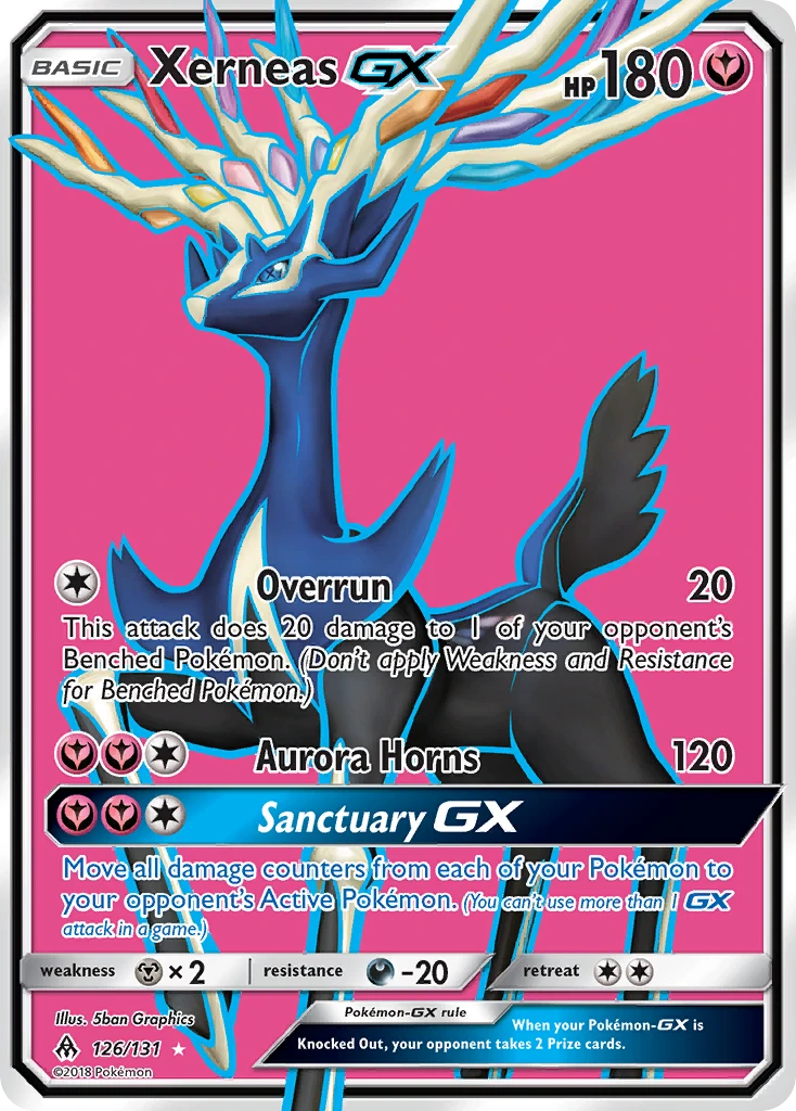 126 Xerneas GX – Forbidden Light