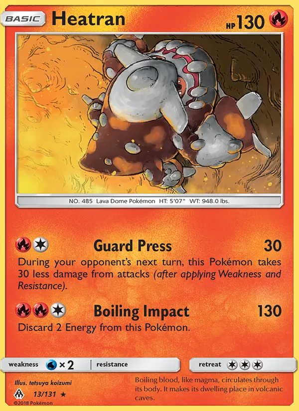 13 Heatran – Forbidden Light