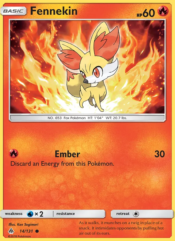 14 Fennekin – Forbidden Light