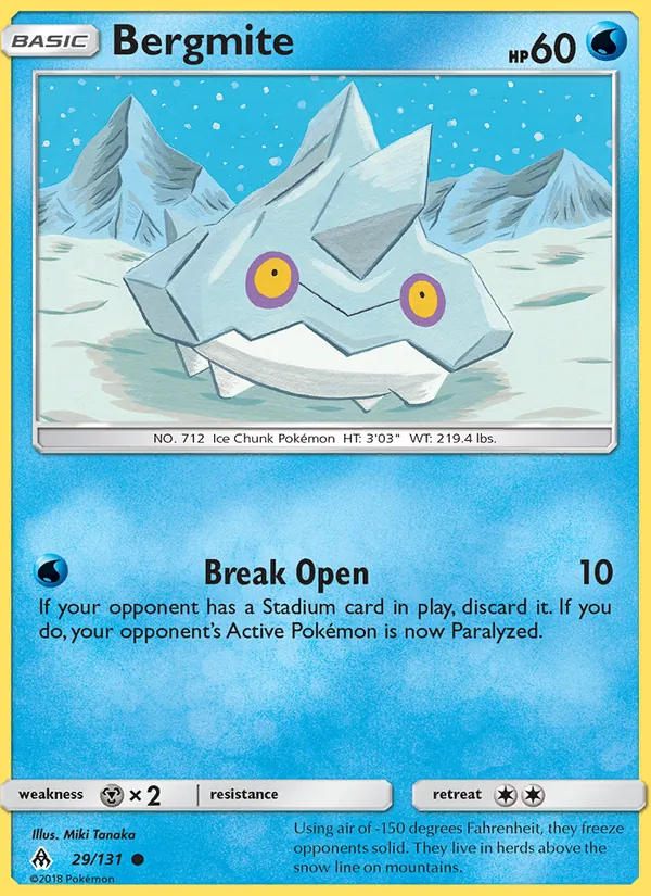 29 Bergmite – Forbidden Light
