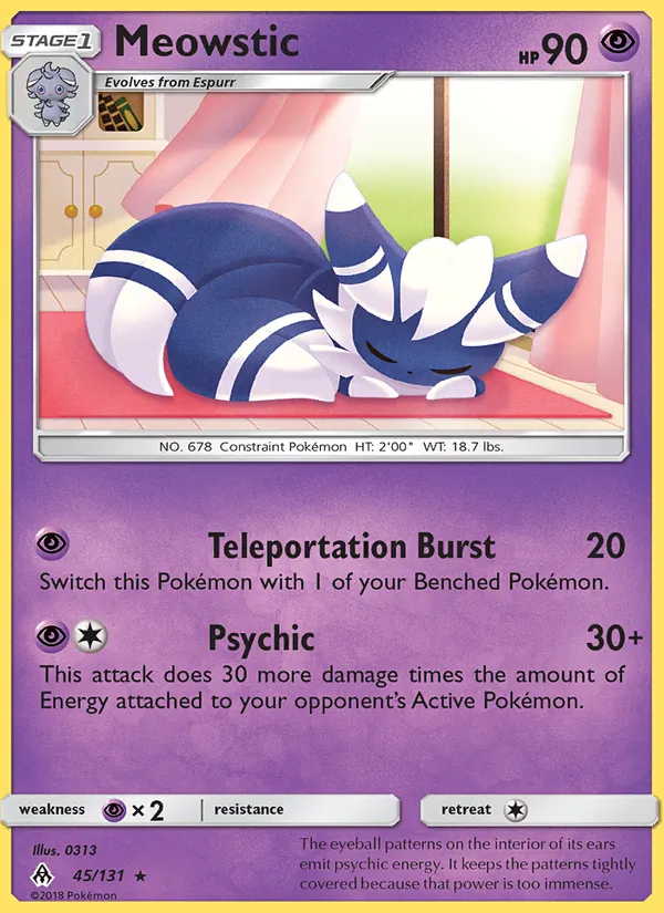 45 Meowstic – Forbidden Light