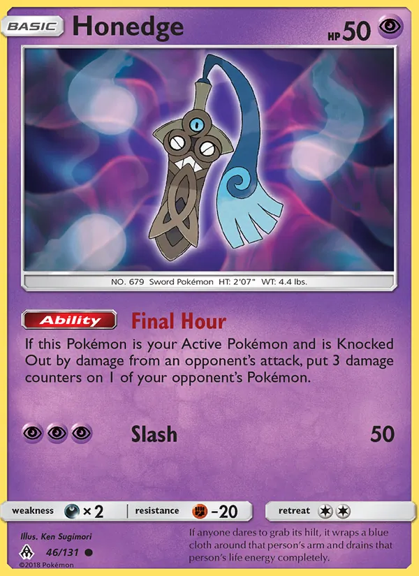 46 Honedge – Forbidden Light