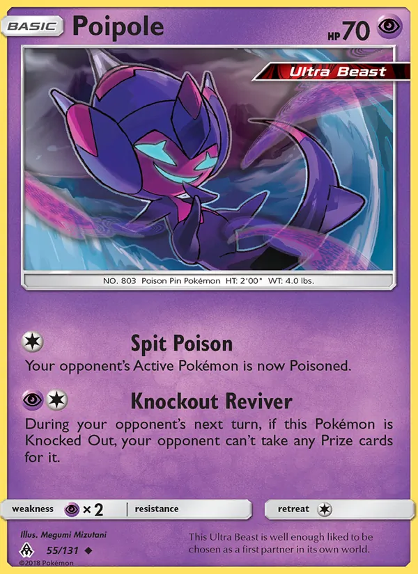 55 Poipole – Forbidden Light