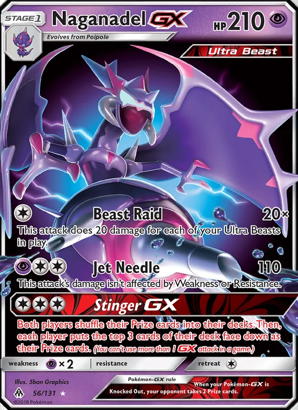56 Naganadel GX – Forbidden Light