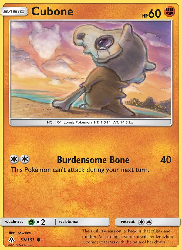 57 Cubone – Forbidden Light