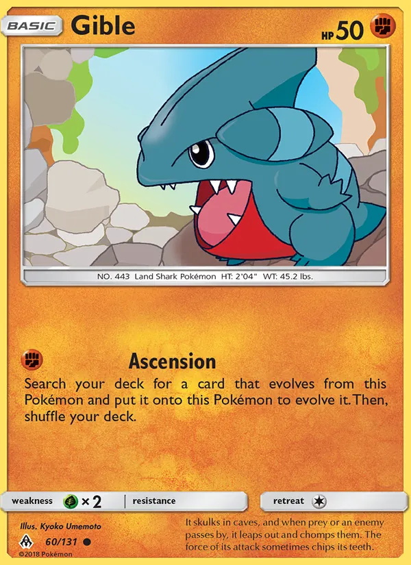60 Gible – Forbidden Light