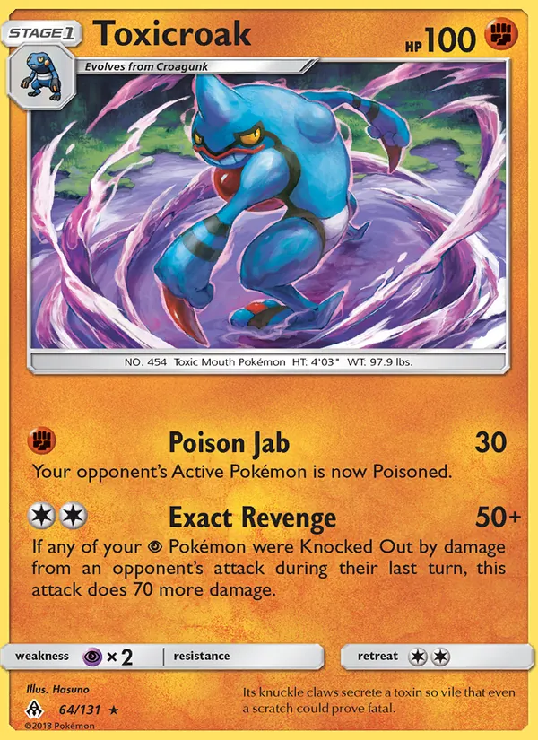 64 Toxicroak – Forbidden Light