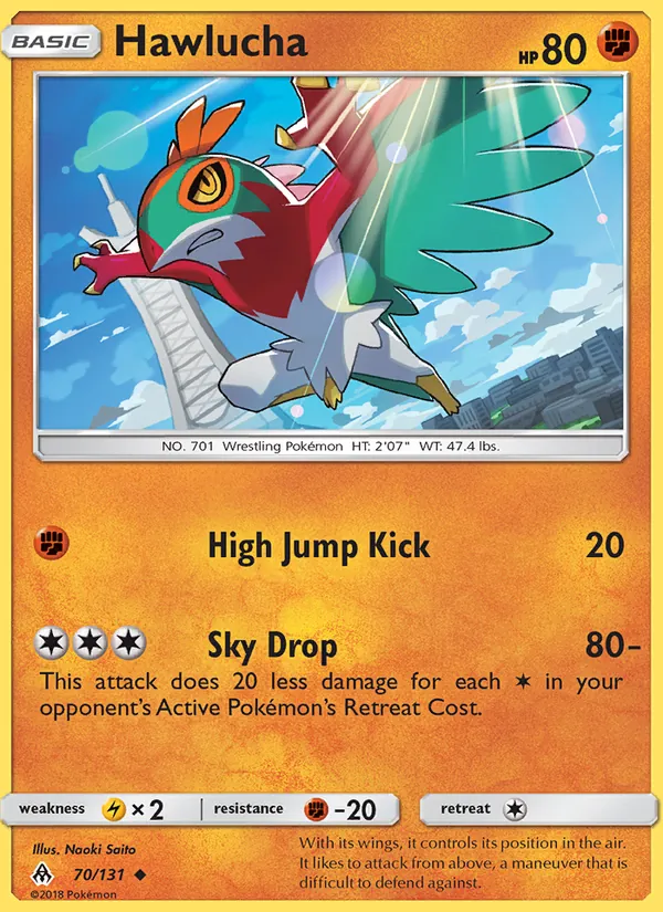 70 Hawlucha – Forbidden Light