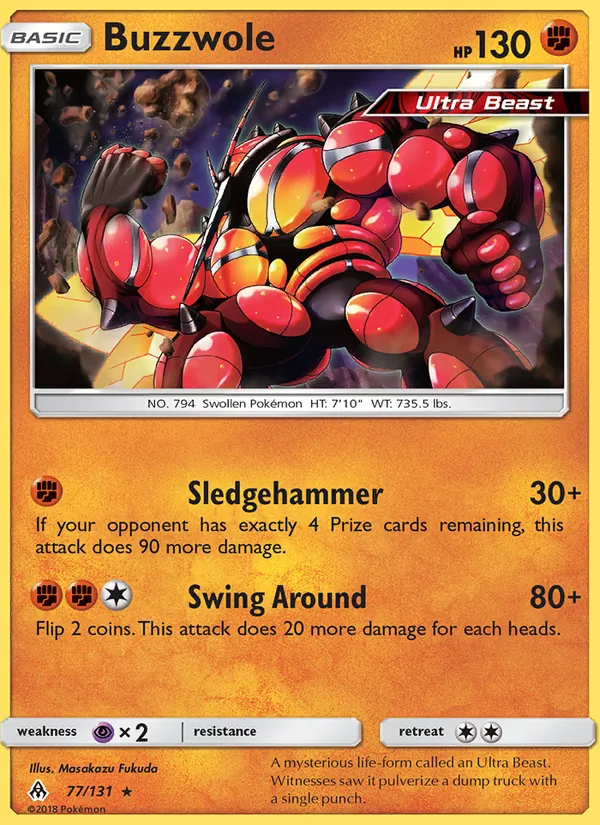 77 Buzzwole – Forbidden Light