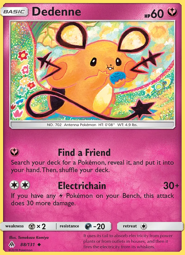 88 Dedenne – Forbidden Light