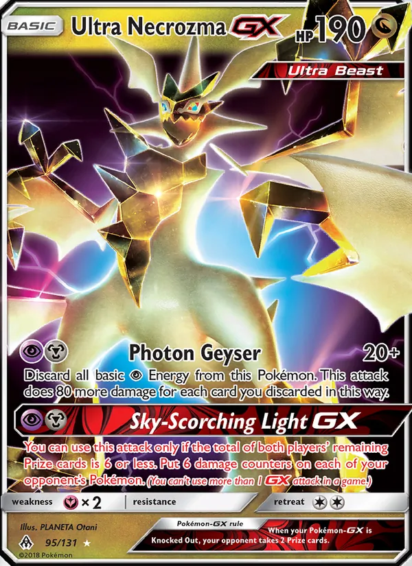 95 Ultra Necrozma GX – Forbidden Light