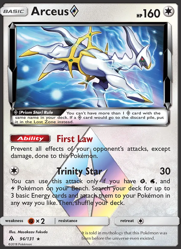 96 Arceus ◇ – Forbidden Light