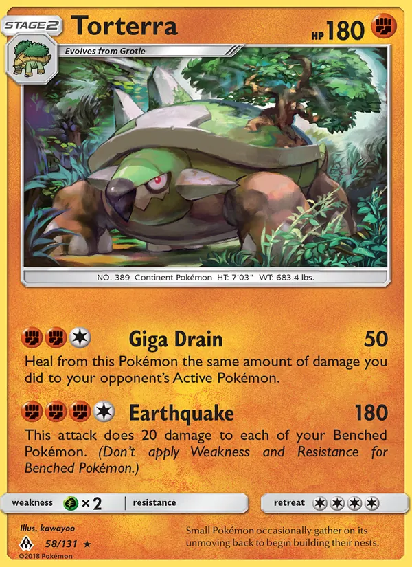 58-RH Torterra – Forbidden Light