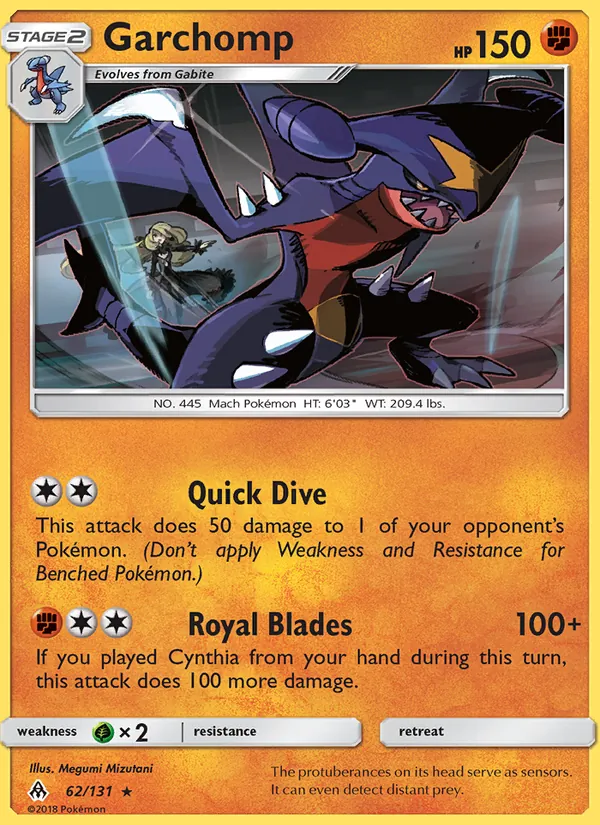 62-RH Garchomp – Forbidden Light