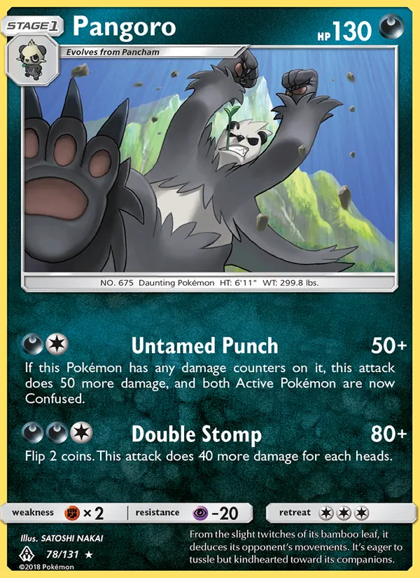 78-RH Pangoro – Forbidden Light