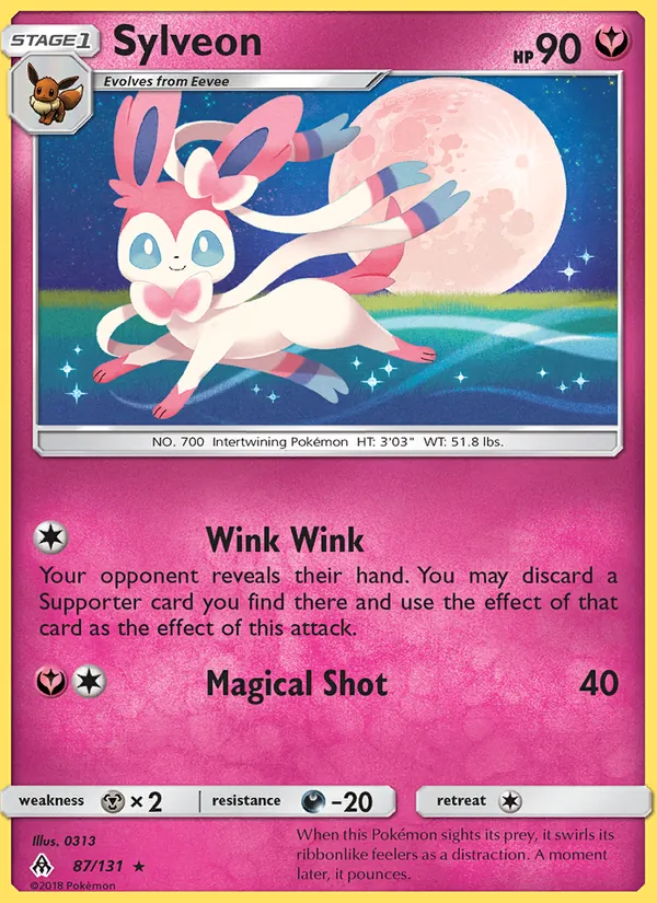 87-RH Sylveon – Forbidden Light