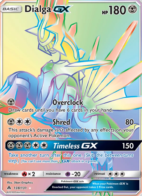 138 Dialga GX – Forbidden Light