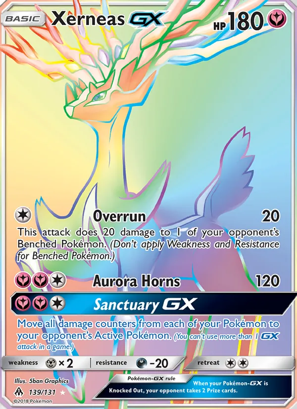 139 Xerneas GX – Forbidden Light
