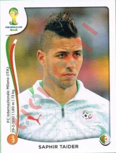 596 Saphir Taïder – FIFA World Cup Brazil 2014 Panini