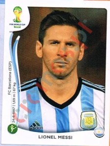 430 Lionel Messi – FIFA World Cup Brazil 2014 Panini