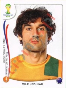 174 Mile Jedinak – FIFA World Cup Brazil 2014 Panini